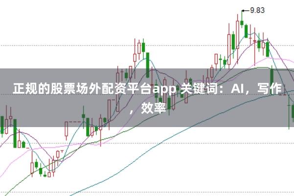 正规的股票场外配资平台app 关键词：AI，写作，效率